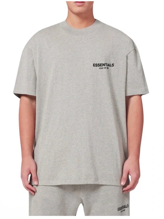 Fear of God Other - NWT Essentials Fear of God Oversized Dark Oatmeal Logo T-Shirt, Size XS